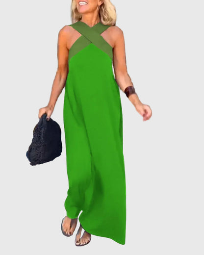 Elena | Elegant Fluid Maxi Dress