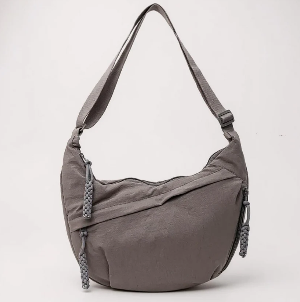Chiara | Gray Shoulder Bag