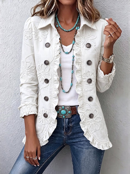 Fiona | Embroidered Bohemian Jacket