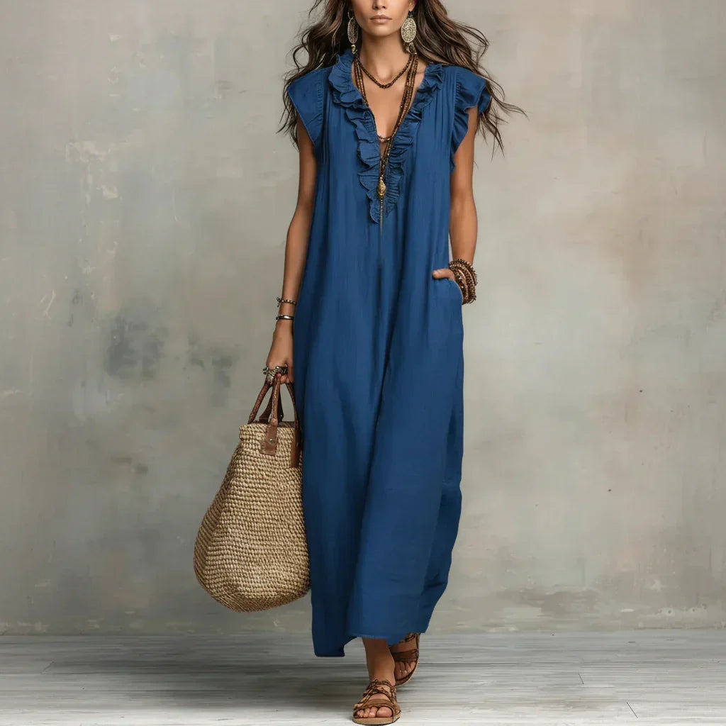 Zoi | Long Boho Dress
